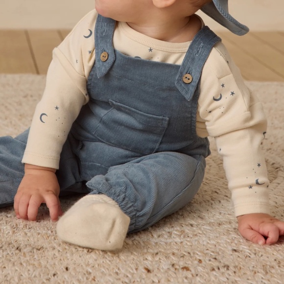 Quincy Mae Long Sleeved Moons Tee, NWT, 6-12M - Picture 4 of 7